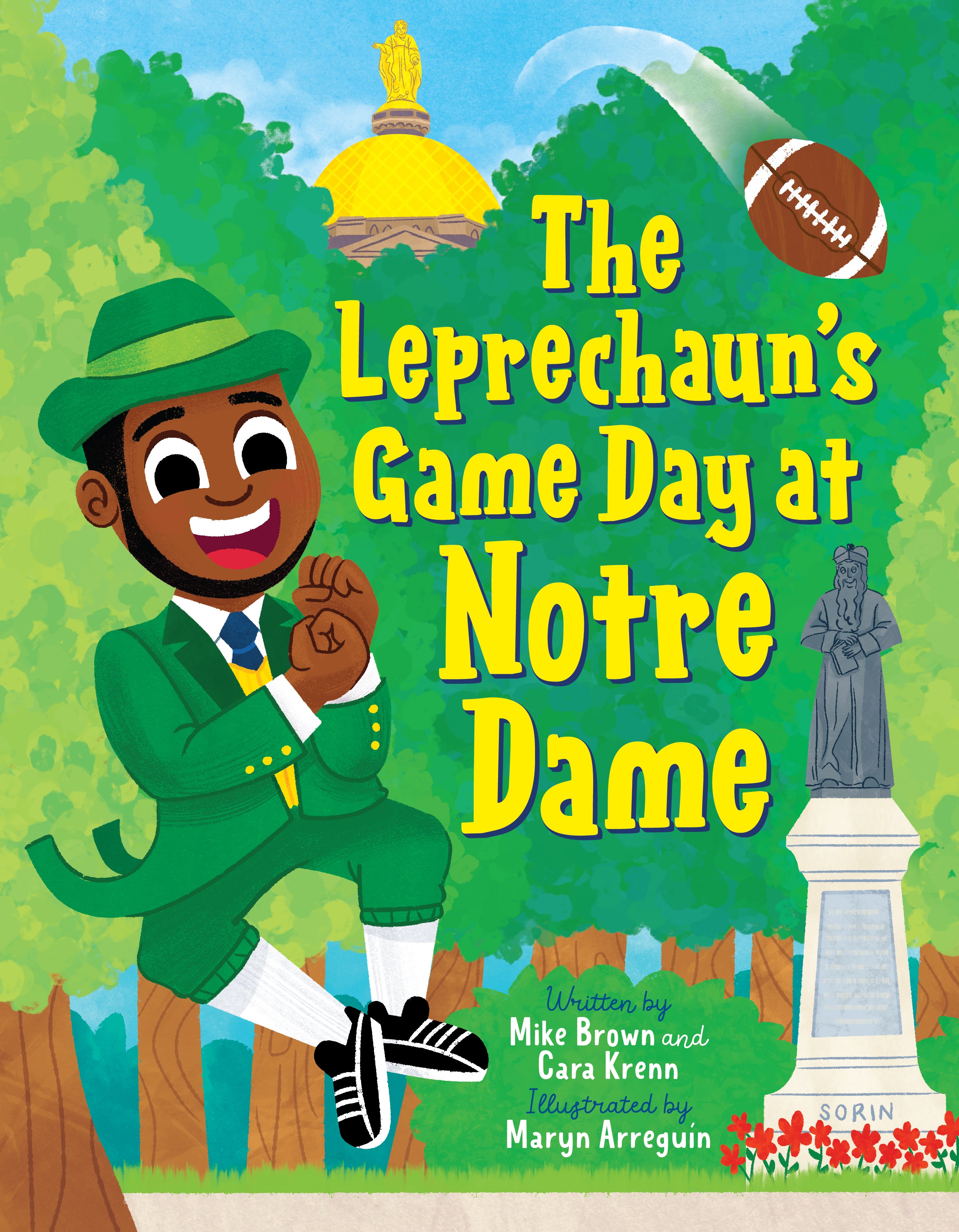 Cover of The Leprechaun's Game Day at Notre Dame
